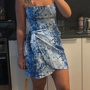 Reformation blue dress